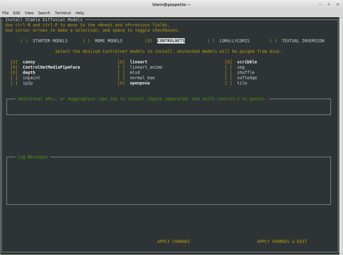 Model Installer -
Controlnetl